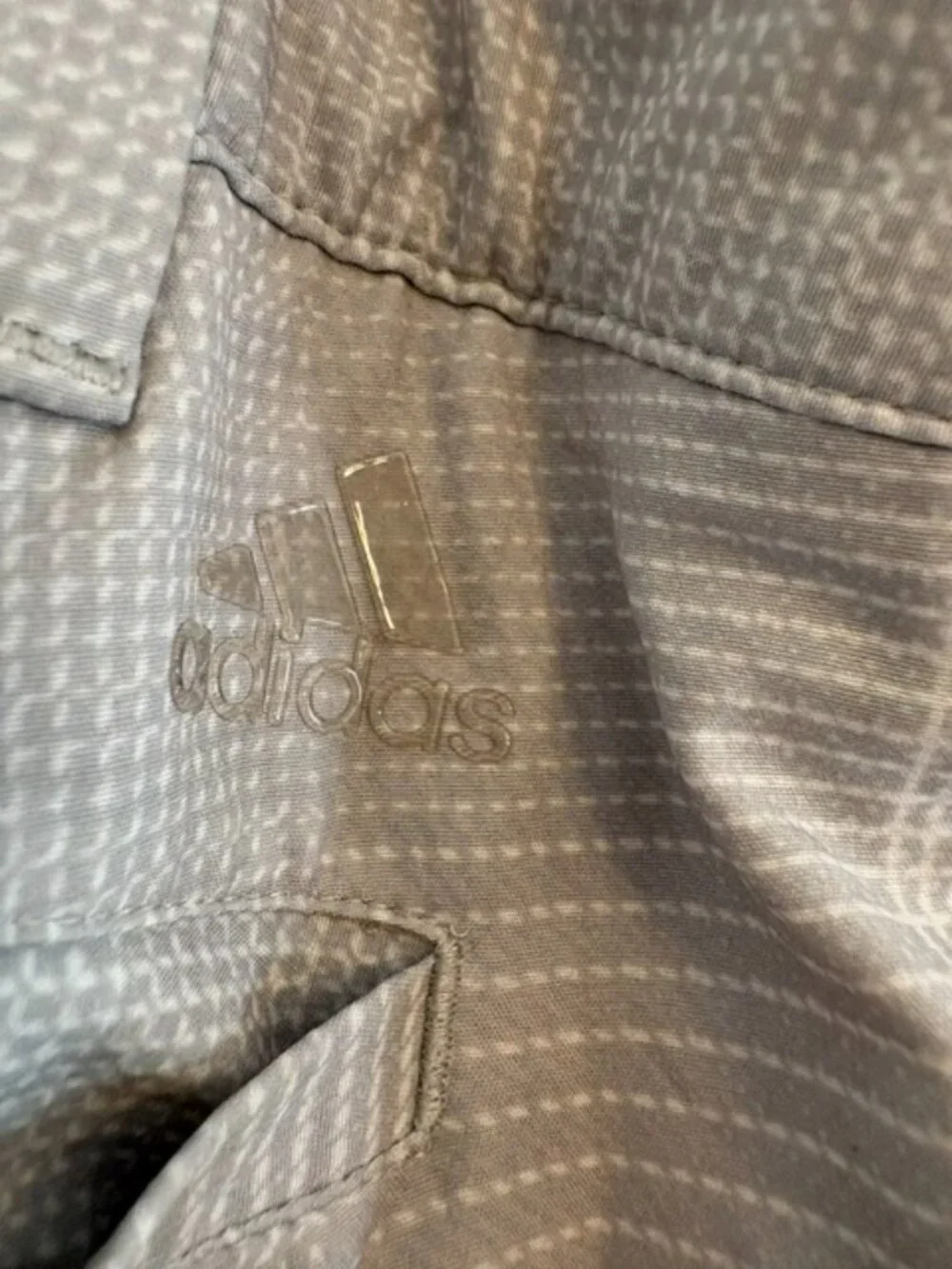 Adidas Gray Golf Shorts, Size 40